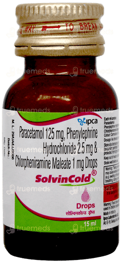 Solvincold Oral Drops 15Ml Solvincold Oral Drops 15Ml